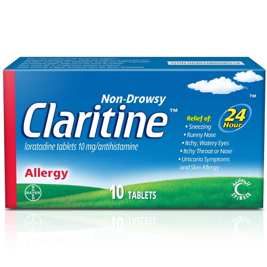 Picture of Claritine 10 MG 10 TAB